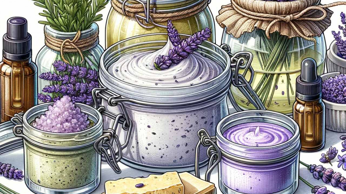 Przepisy na naturalne maseczki i peelingi z lawendą wąskolistną