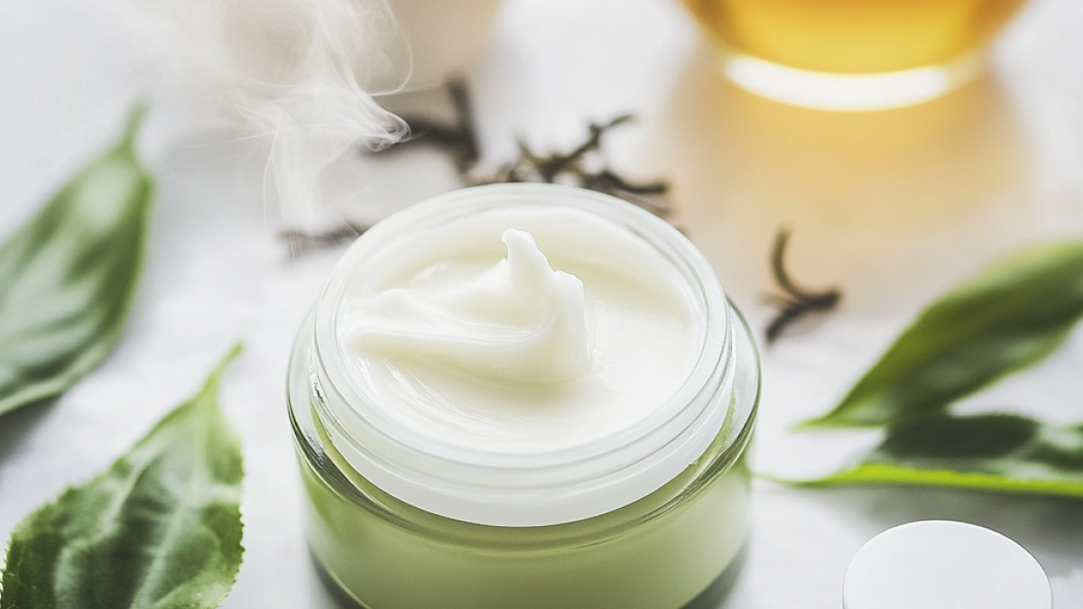 Naturalny krem pod oczy z ekstraktem z zielonej herbaty