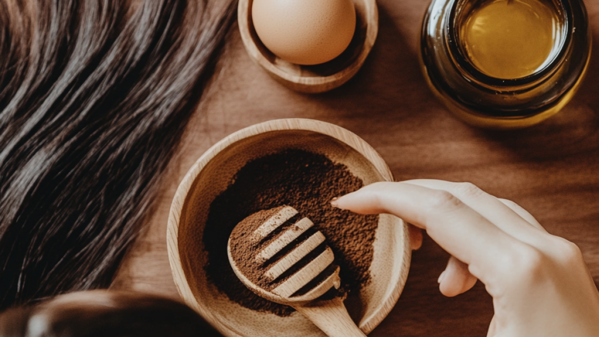 Domowa maska kawowa na włosy – nawilżenie i blask ☕✨