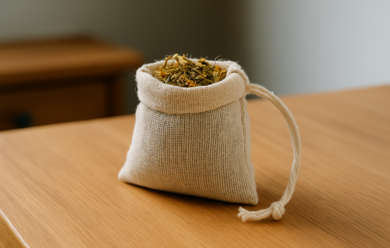 🌿 Ziołowe poduszki z mniszka – naturalny zapach i relaks w jednym