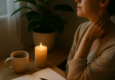 🌿 Relaks – 15-minutowy rytuał na wyciszenie