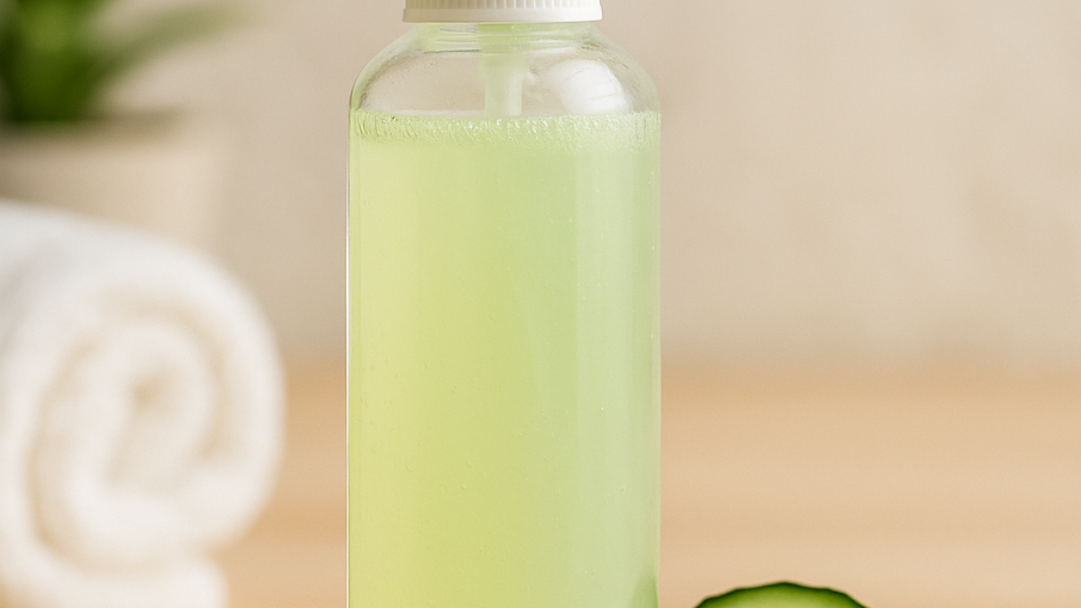 🥒 Tonik ogórkowy DIY – przepis krok po kroku